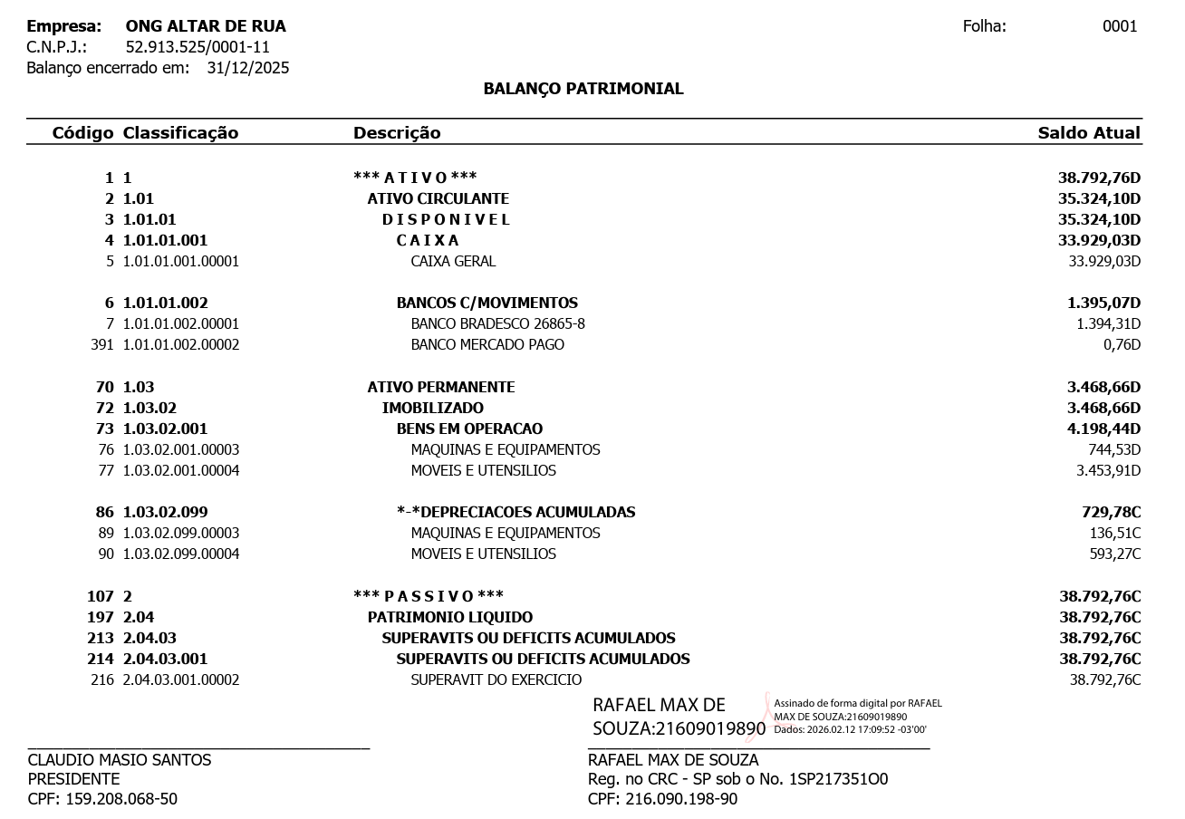 Documento Financeiro 01